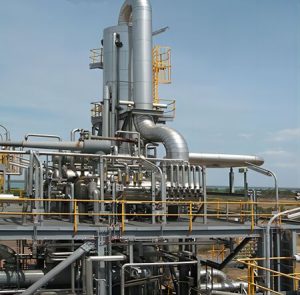 Waste oil to diesel plant